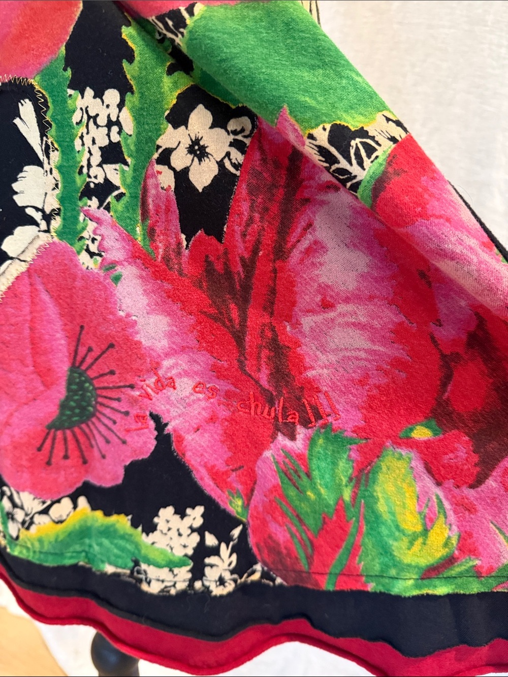 Desigual Midi Dress with Multicolor Floral & Mandala Prints size L - Picture 7 of 12
